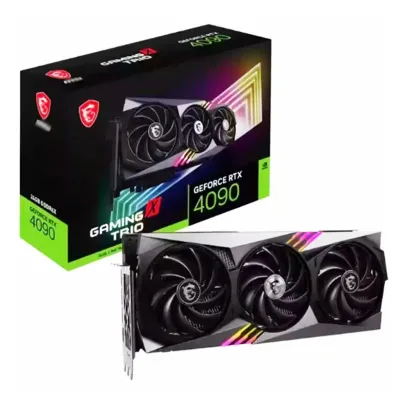 Professional AI Graphics Card 4090 24G MSI GeForce RTX 4090 Gaming X SLIM GDDR6X 384Bit GPU for Data Processing Workstations