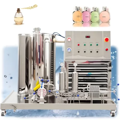 200L 300L 500L SS Mixer Filter Equipment Perfume Freezing Making Machine Perfume Production Line