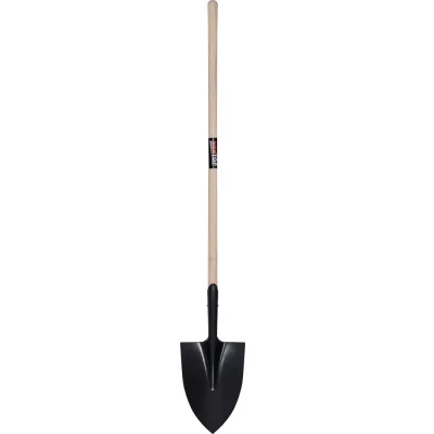 72314 Ireland type shovels long wooden handle sharp digging shovel