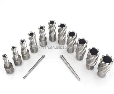 EKIIV Chinese Factory M2 HSS 35MM Length 12-27mm High-Speed Steel Drill Bit Metal Drilling Tool Bit with Coating Drilling Holes