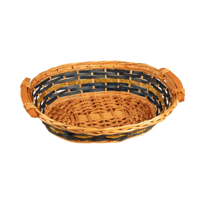 Cheap Custom Handwoven Natural Wicker Storage Basket Multipurpose Container Wicker Basket
