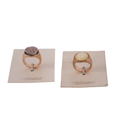 Factory Direct Fashion Rings Gold Plated Rings in a Variety of Styles