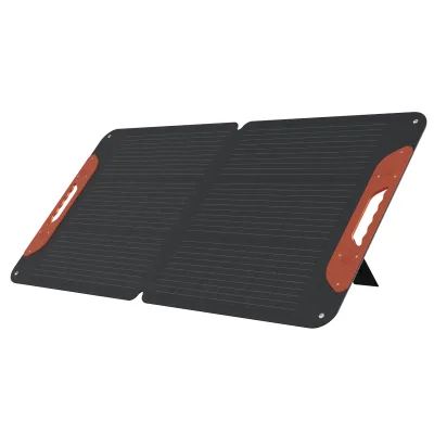 Solar 120W ETFE Mono Cell IP67 Waterproof Multi-Device Compatible Foldable Solar Panel Kit for Camping