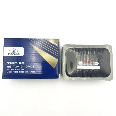 Hot Sale Tubeless 85*120mm Cold Patch Tire Repair Patch TJ-12
