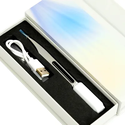 Wholesale Private Label Dolphin Shaped Silver Eyelash Tweezers with Light for Lash Extension LED Tweezers