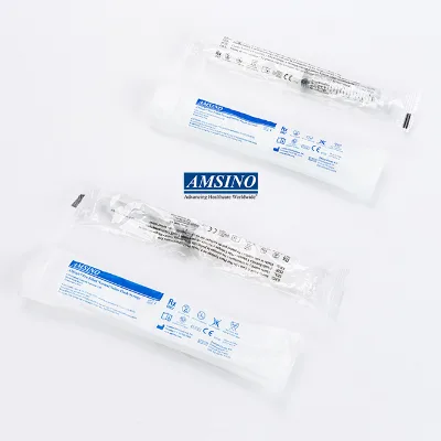 Amsafe Disposable Prefilled Syringe Medical 3ml/5ml/10ml/20ml 0.9% Normal Nacl Saline Pre-Filled IV Flush Syringe