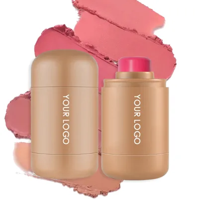 Neutral Blush Stick Without logo Lip and Cheek Dual-purpose Contouring Natural Matte Rouge