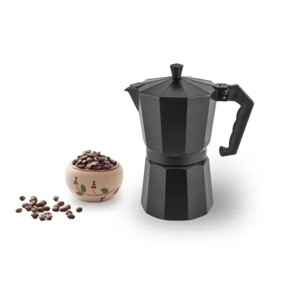 Italian Style Aluminum Moka Pots New Design Stovetop Espresso Coffee Maker Metal Stovetop Espresso Coffee Maker