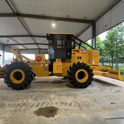 Hot Sale XC360 Forestry Skidder 178kW Power 25-ton Winch Option Faster Logging and Transport Solution