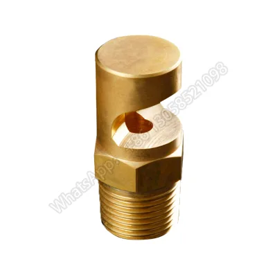 FY Brass Flat Fan Nozzle, Deflection Plate Cleaning Nozzle, Wide Angle Flat Fan Nozzle
