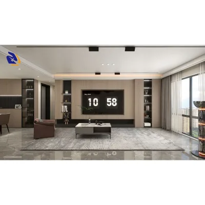 PVC Modern Decorative Film with Wooden Grain Surface Waterproof & Anti-Scratch for Wall Panels OEM/ODM Factory Direct Supply