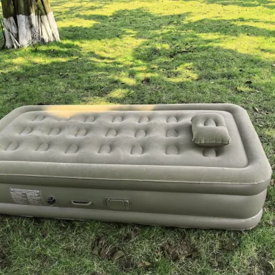 Portable PVC Air Mattress for Home Hospital Use & Outdoor Activities Easy to Store Occupies Little Space Picnics Camping