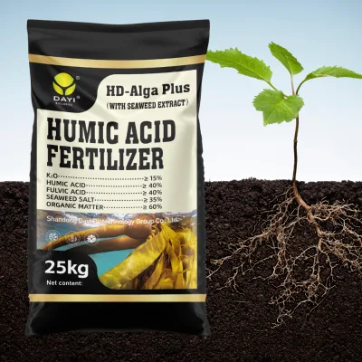 Humic Acid Algal Fertilizer That Promotes the Development of Plant Roots, Increases Soil Fertility and Boosts Crop Yields