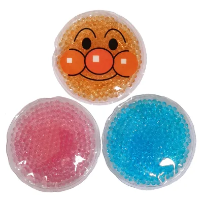 Reusable Aqua Pearl Round Cold Gel Bead Pack Cooling Pack