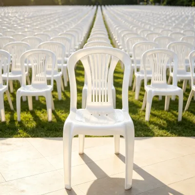 Wholesale Espana Sillas De Plastico Banquet Modern Monoblock Garden Outdoor Stackable Dining Plastic Chairs for Events