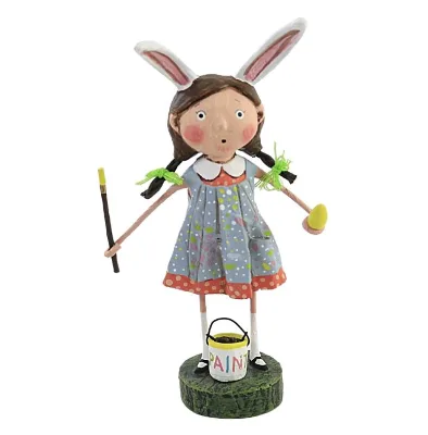 Meg's Eggs, 6.75", Polyresin, Easter Paint Rabbit Ears, Collectible Figurines