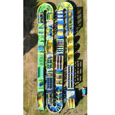 Long Durability Wholesale Price Outdoor Equipment Playground Jumpers Inflatable Obstacle Course