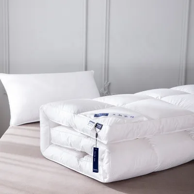 Wholesale High Quality Commercial Hotel Home Use Memory Foam Matress Topper Bed Wool Mattress Topper