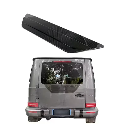 G Class W465 W464 W463a G63 G500 B900 Carbon Fiber Rear Spare Tire Cover Plate 2019+ Waterproof 100% Fitment