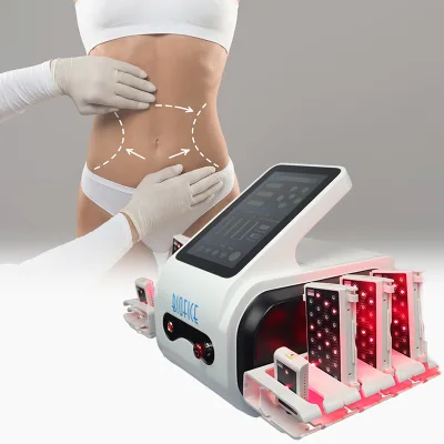 Portable 6 Wavelength Lipolaser Burn Fat Body Beauty Slimming Machine Body Tightening Burn Fat