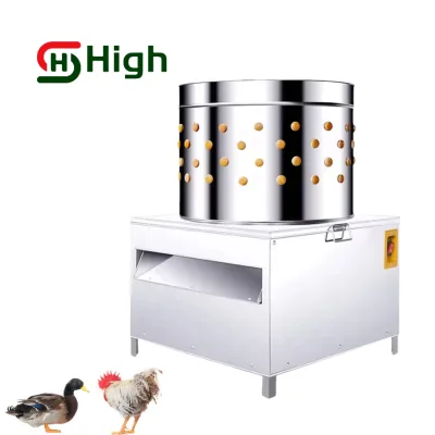 High Sale Chicken Feather Removal Machine Poultry Slaughtering Equipment Chicken Scalder and Plucker Machine