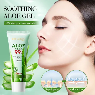 Best Selling Moisturizing Anti Wrinkle Soothing Facial Care Organic Natural Pure Aloe Gel