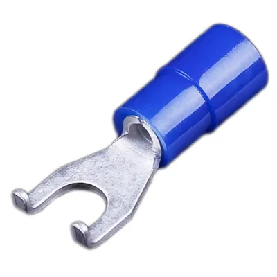 High Quality Nylon Sleeve Insulated Flange Shovel Tinned Copper Terminal Connector with Crimp Lug Automotive Use Brass Material