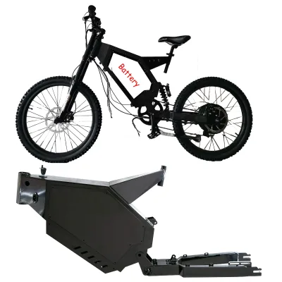 High-Power Electric Mountain Bike Frame New Model Steel Battery Bike Steel Motorcycle Seat Optional Ebike Frame for MTB Use
