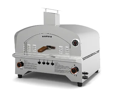 Gas Propane Gas Steak Grill Pizza Oven 12 Inch Bigger Size 636-13 Outdoor Kitchen