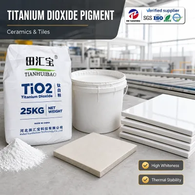 Rutile Titanium Dioxide For Adhesive Sealant Industry High Whiteness Thickening Filler Pigment China Manufacturer