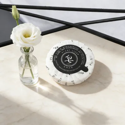 Luxury Eco-Friendly Portable Hotel Soap 18g Custom Logo Guest Amenities for 5 Star Spa Resorts