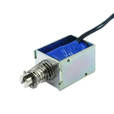 Hot Sale Mini Open Frame Solenoid Push Pull DC Iron Compact High Precision for Industrial Equipment