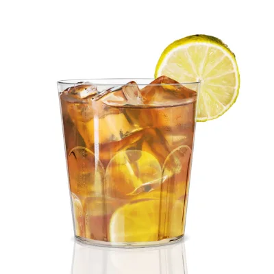 Clear Plastic Tumbler Drinkware Reusable 11OZ Plastic Wine Cup