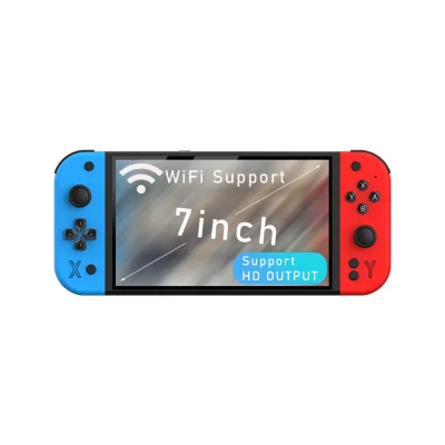 G90 Portable WIFI Handheld Game Players 7 Inch Retro Video Game Console 4000mAh Battery Built-in Simulators TV Output Support