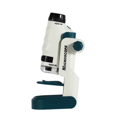 Kids Handheld Microscope 1220-1D Optical Microscope for Primary and Secondary School Gift Set