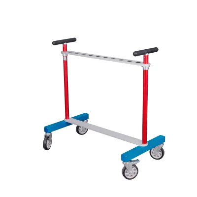 Aviation Aluminum Javelin Transporter 20-Javelin Capacity Portable Cart Direct Manufacturer for Stadium Training, Schools, Clubs