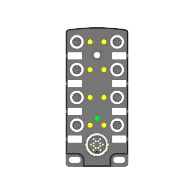 Gsee tech 8 Ports M16 to M8 Actuator/Sensor Distribution Boxes