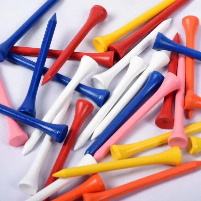 70mm 83mm  Package Colored Golf Tees