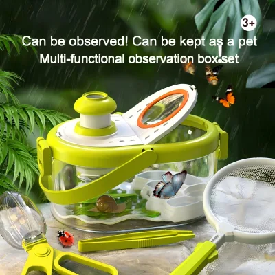 Insect Observation Box DIY Kit Science Experiment Set Biology Toy