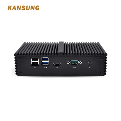 X86 Mini Server 4 Lan Industrial Fanless Gaming Pc