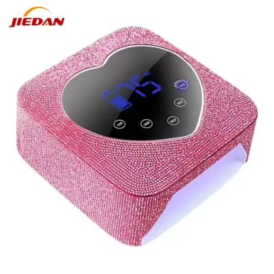 72w Cordless Nail UV Lamp Portable Rechargeable LED Light for Curing Gel