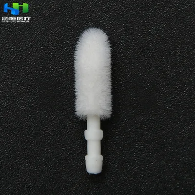 Hanheng 10,000pcs/bag Flocked Doe Foot Lip Gloss Applicator for Brush Head of Lipgloss Wand or Lip Gloss Container