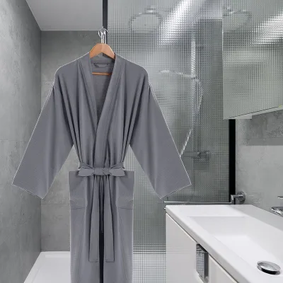 Wholesale 100% Cotton Bathrobes Soft Breathable for Hotel