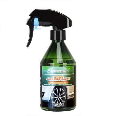 Eco-friendly Wheel Hub Cleaner Tranpatent Liquid 260ml Auto Care Beauty for Wheel Hubs and Spokes
