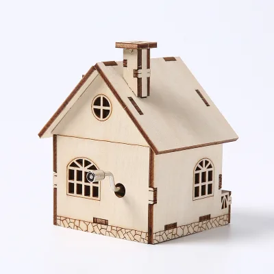 Wooden Handicraft Toys Assembly Model 3d Wooden Puzzle Set Technology Model DIY Puzzle
