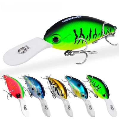 Factory Direct 15g/10.5cm Floating Crank Lure with 6# Barbed Treble Hook for Freshwater Fishing Lure