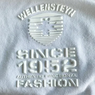 Factory Wholesale Vinyl Heat Transfer Labels 3D Foaming logo Puff Print Transfer Heat Press Decals