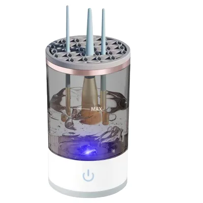 New Upgrade Electric Makeup Brush Cleaner Machine,Automatic Silicone Brush Cleaner for Beauty Makeup Brushes