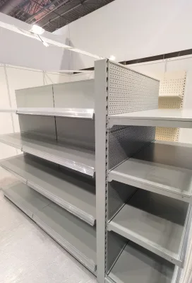 Chinese High Quality European Style German Style Supermarket Shelf Gondola Shelf Back Panel with Hole