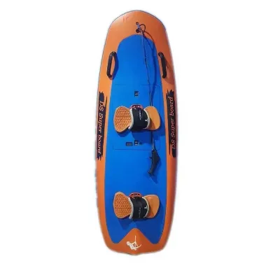 Single Motor Electric Surfboard 55KMPH Speed with Replaceable 72V Lithium Battery Carbon Fiber Material 15KW Power EPP Surfboard